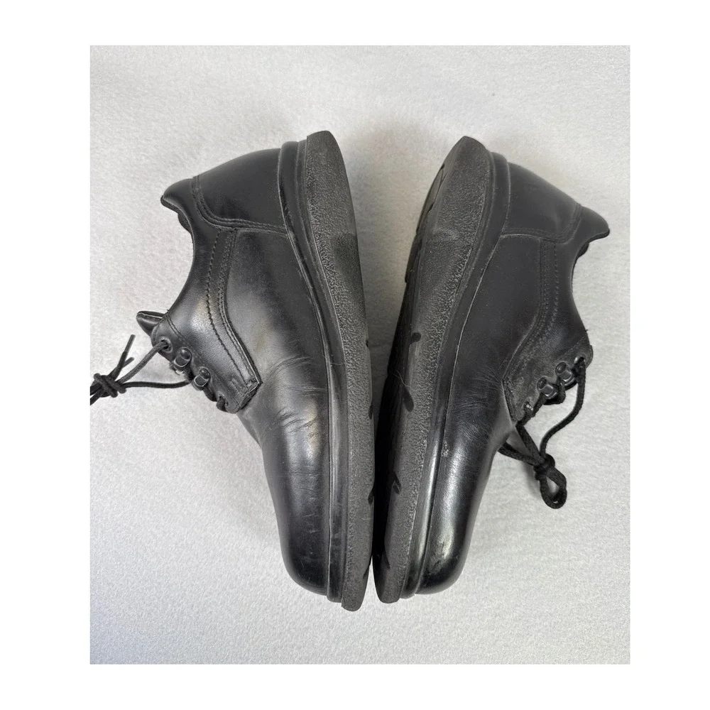 Red Wing 8618 Shoes Black‎ Leather Oxford Safety Work Shoes Mens Size 9 D SD